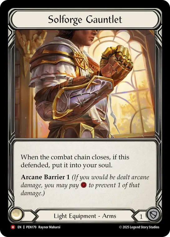 Solforge Gauntlet PEN179