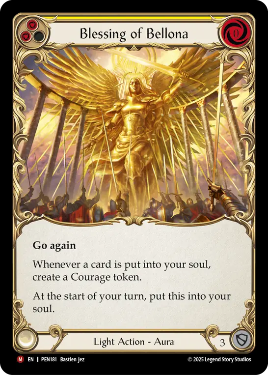 Blessing of Bellona (Yellow) PEN181