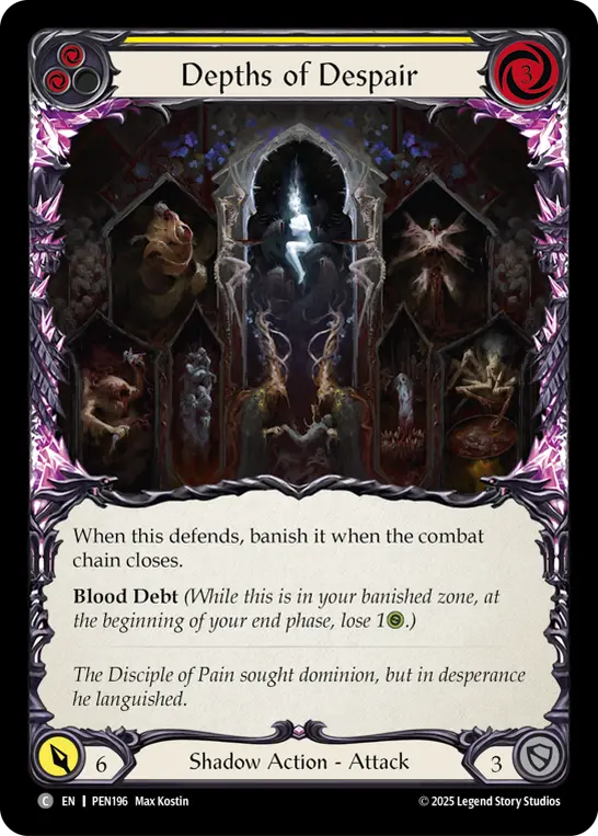 Depths of Despair (Yellow)