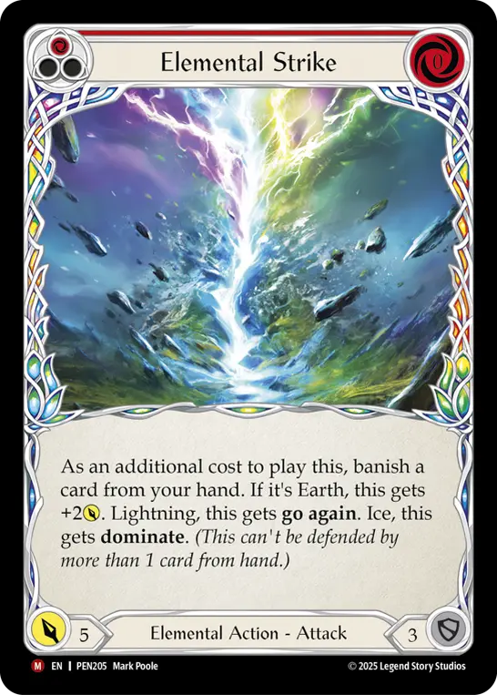 Elemental Strike (Red)