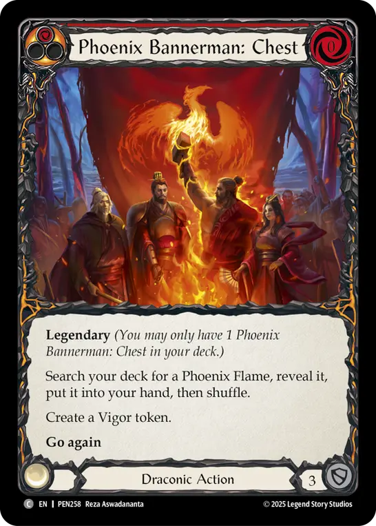 Phoenix Bannerman: Chest (Red) PEN258