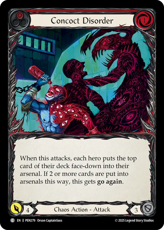 Concoct Disorder (Red) PEN279