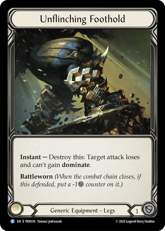 Unflinching Foothold PEN318