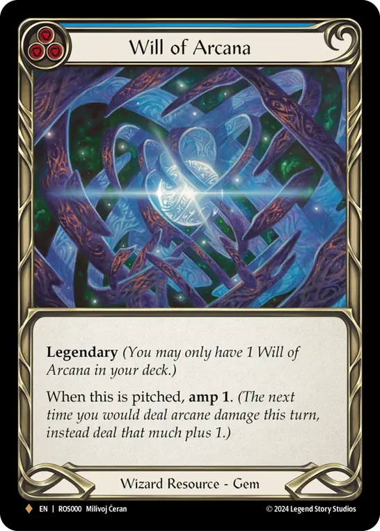 Will of Arcana (Blue) ROS000