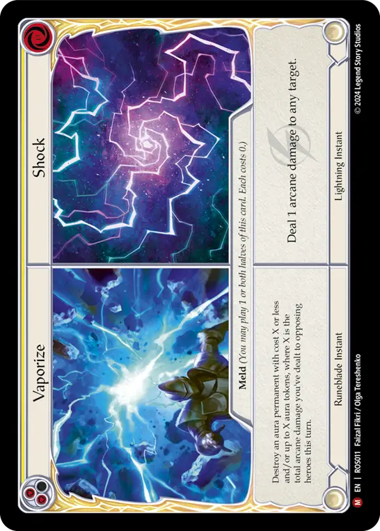 Vaporize // Shock (Yellow)