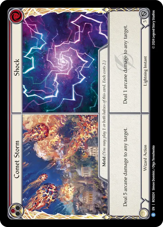 Comet Storm // Shock (Red) ROS024