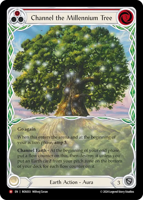 Channel the Millennium Tree (Red)