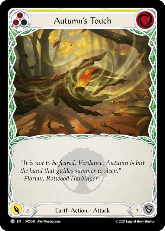 Autumn's Touch (Yellow) ROS047