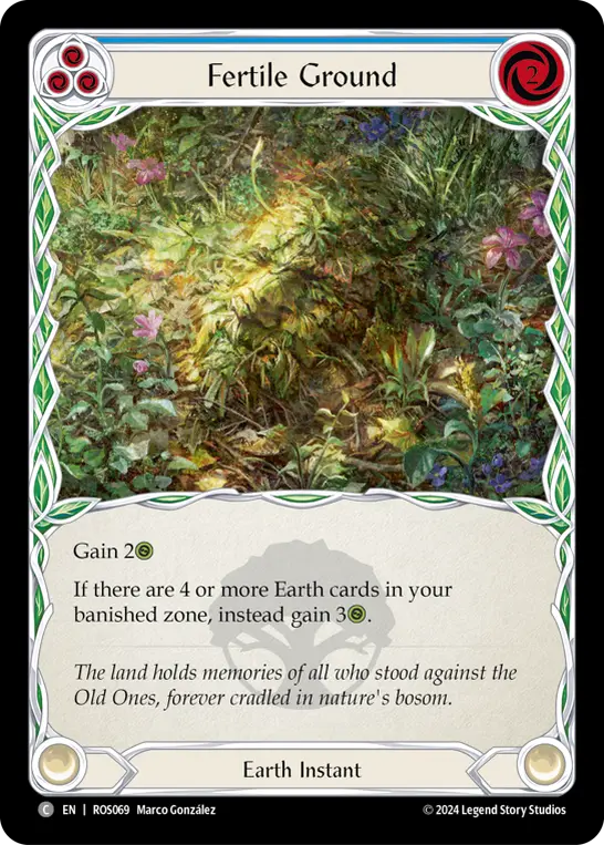 Fertile Ground (Blue) ROS069