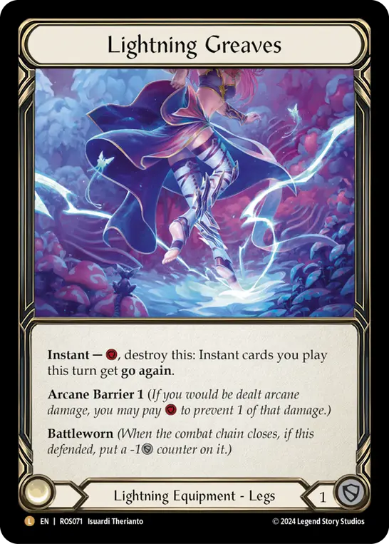 Lightning Greaves ROS071