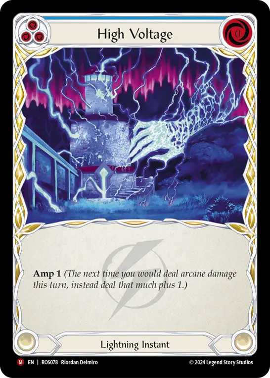 High Voltage (Blue) ROS078