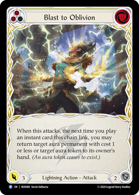 Blast to Oblivion (Yellow) ROS080