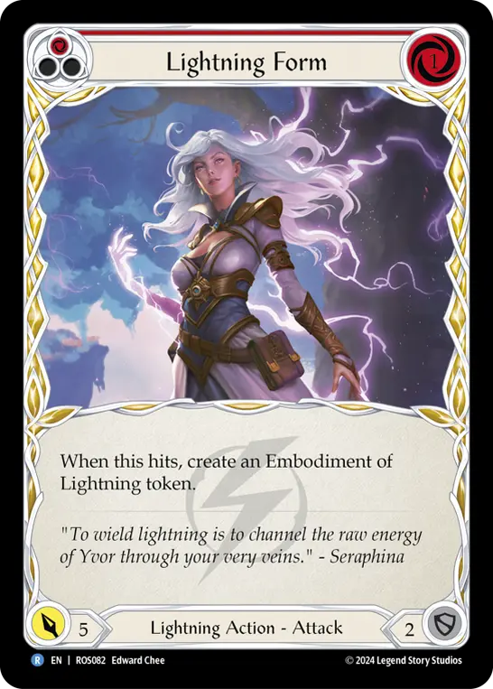 Lightning Form (Red) ROS082