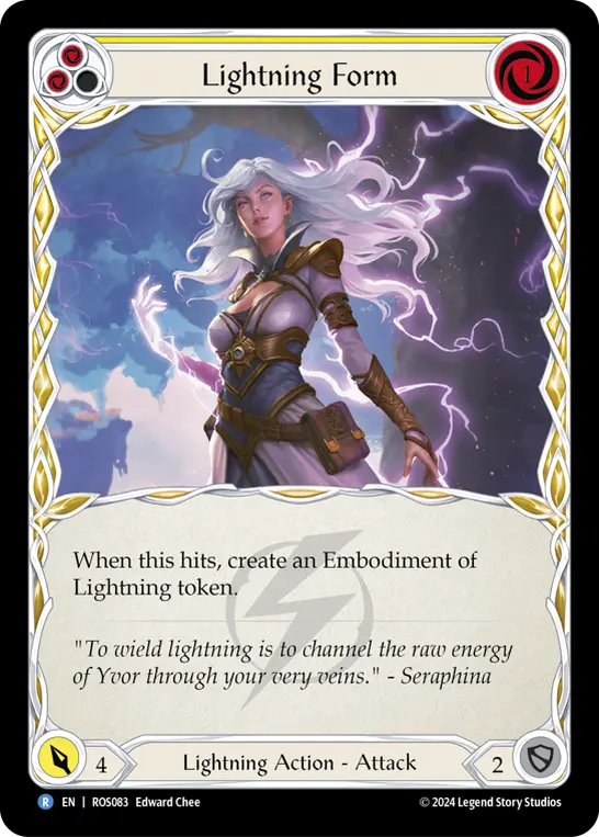 Lightning Form (Yellow) ROS083