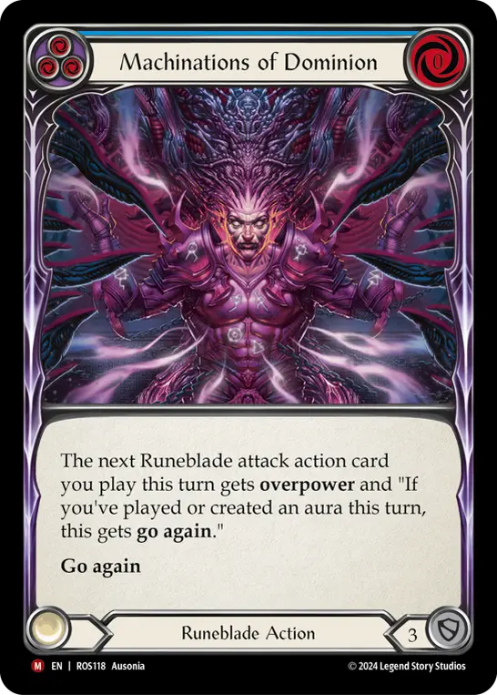 Machinations of Dominion (Blue)