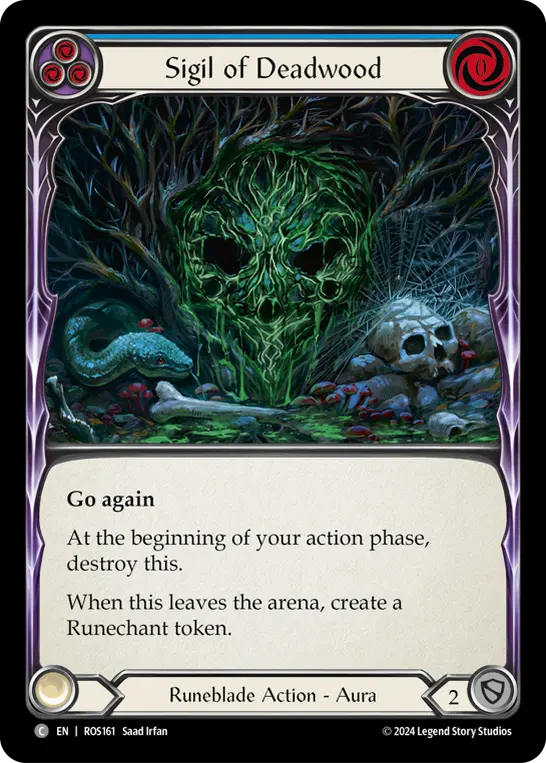 Sigil of Deadwood (Blue)