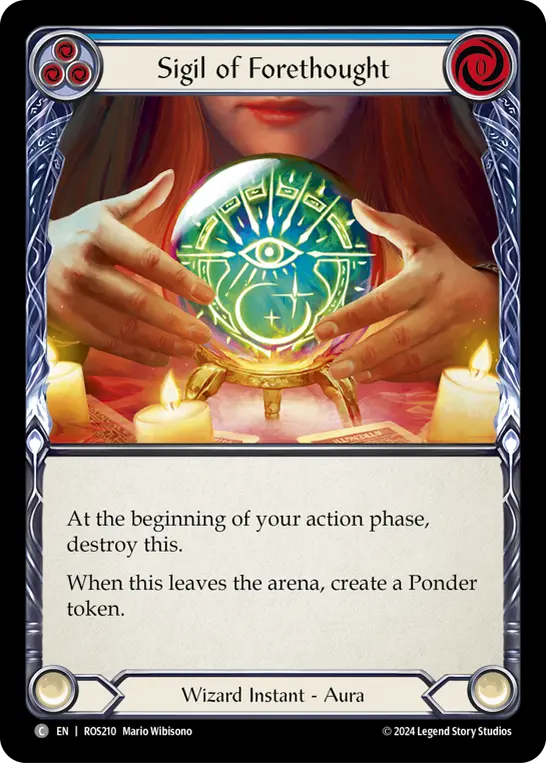 Sigil of Forethought (Blue)