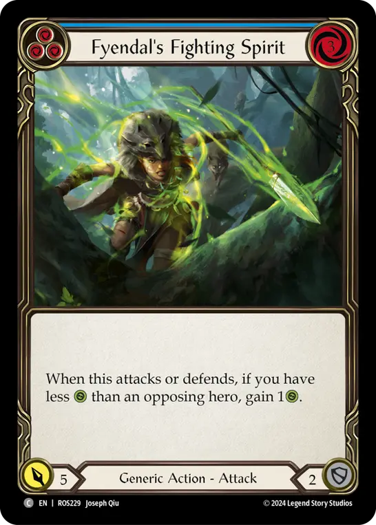 Fyendal's Fighting Spirit (Blue) ROS229