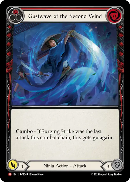 Gustwave of the Second Wind (Red) ROS245