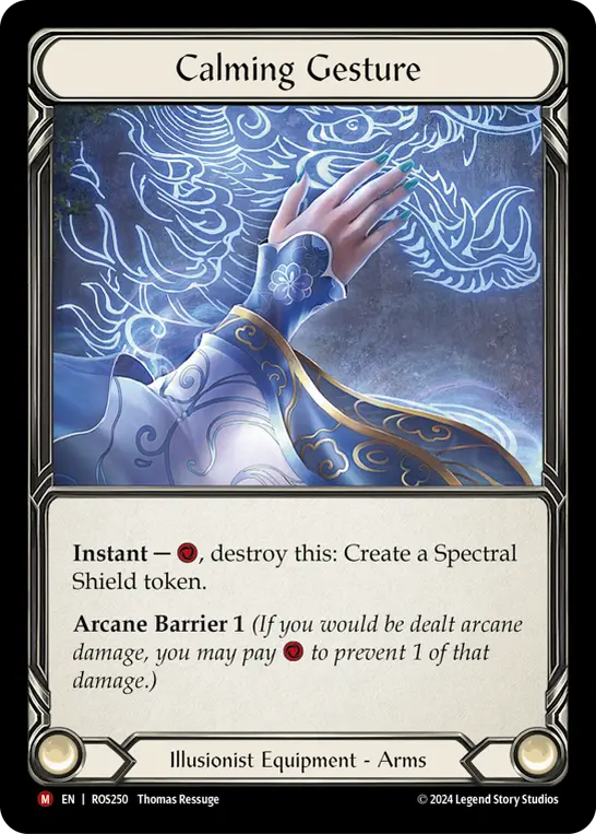Calming Gesture ROS250