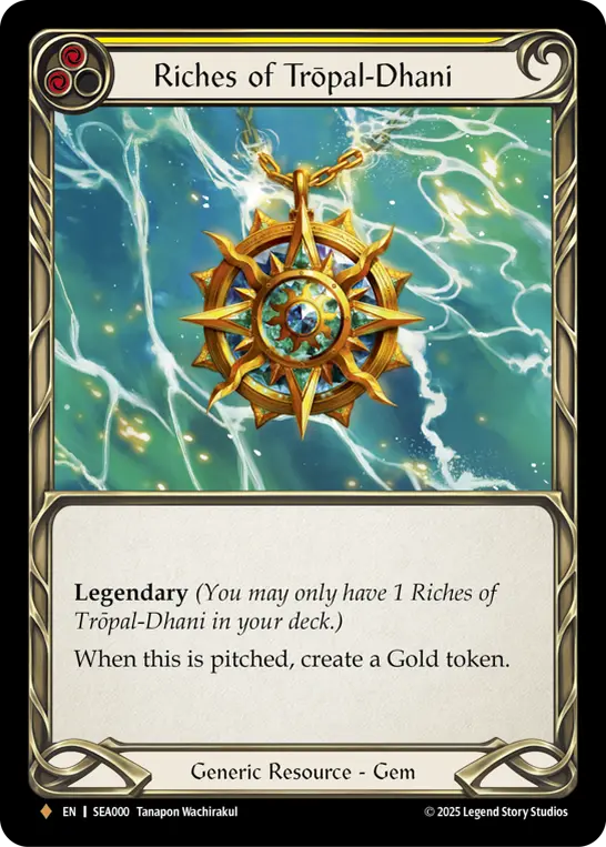 Riches of Trōpal-Dhani (Yellow) SEA000