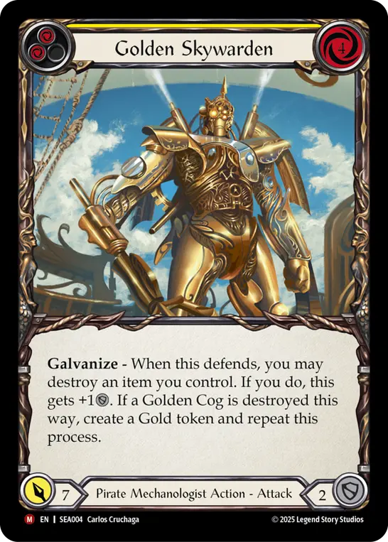 Golden Skywarden (Yellow) SEA004