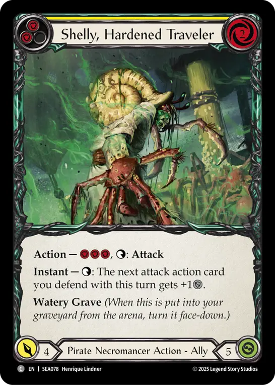 Shelly, Hardened Traveler (Yellow) SEA078