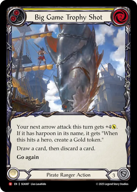 Big Game Trophy Shot (Yellow) SEA087