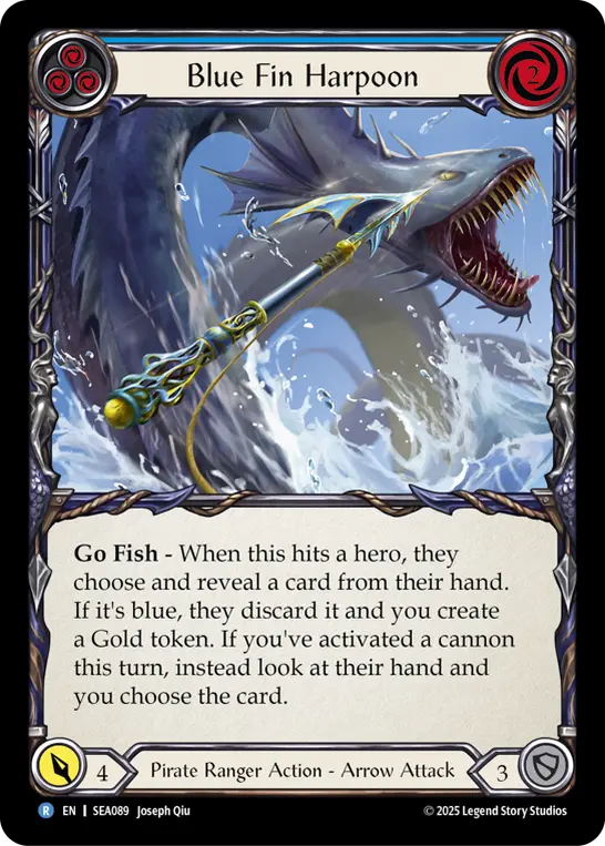 Blue Fin Harpoon (Blue)