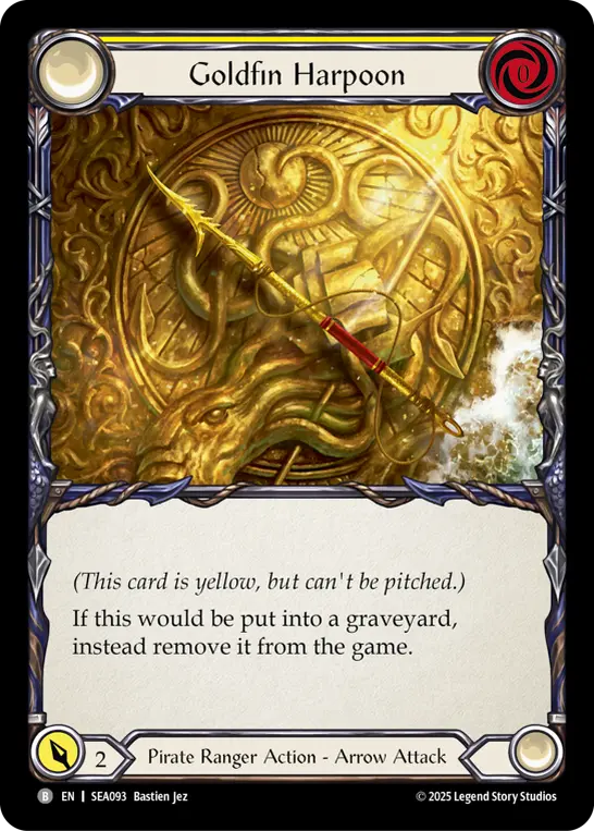 Goldfin Harpoon (Yellow)