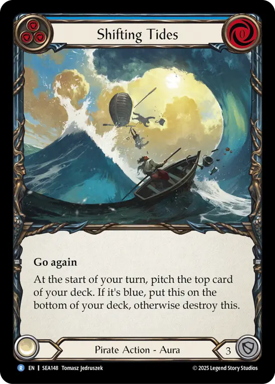 Shifting Tides (Blue)