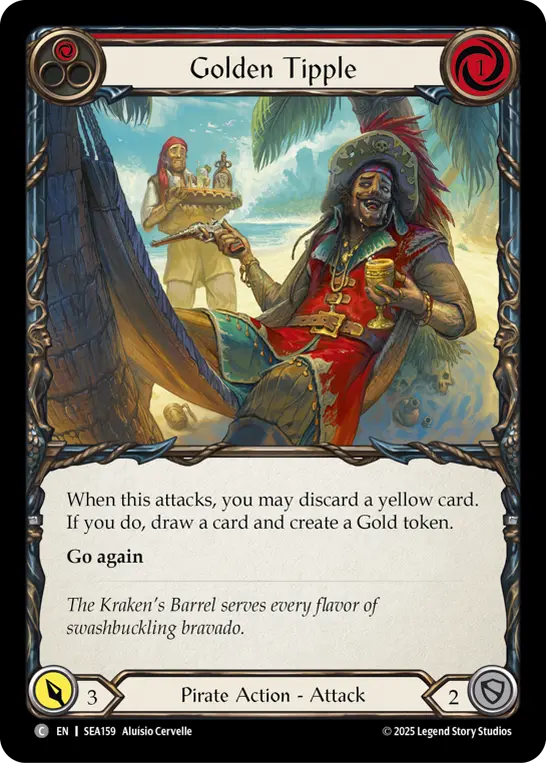 Golden Tipple (Red) SEA159