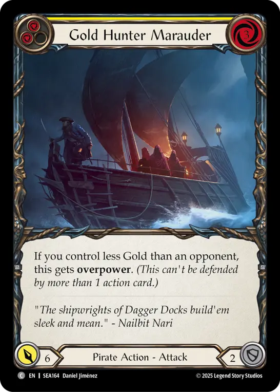 Gold Hunter Marauder (Yellow) SEA164