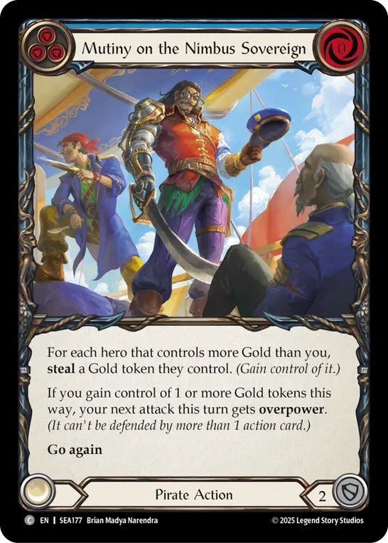 Mutiny on the Nimbus Sovereign (Blue)