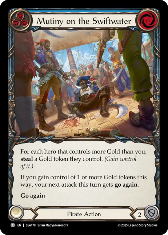 Mutiny on the Swiftwater (Blue)