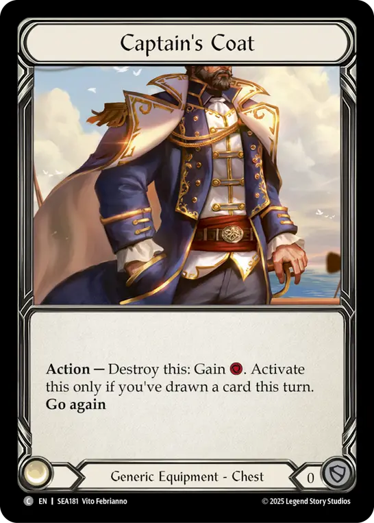 Captain's Coat SEA181