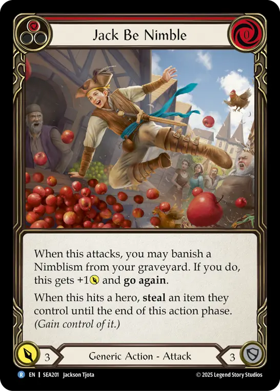 Jack Be Nimble (Red) SEA201