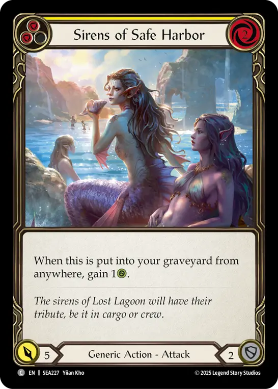 Sirens of Safe Harbor (Yellow) SEA227