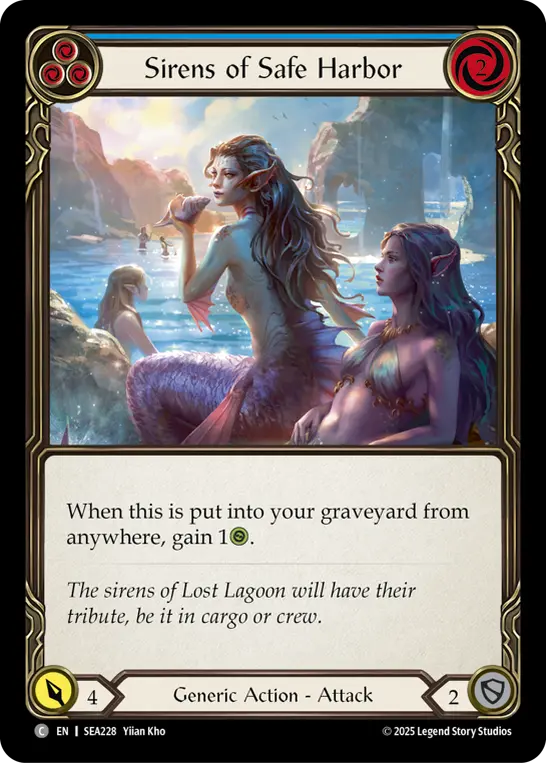 Sirens of Safe Harbor (Blue) SEA228