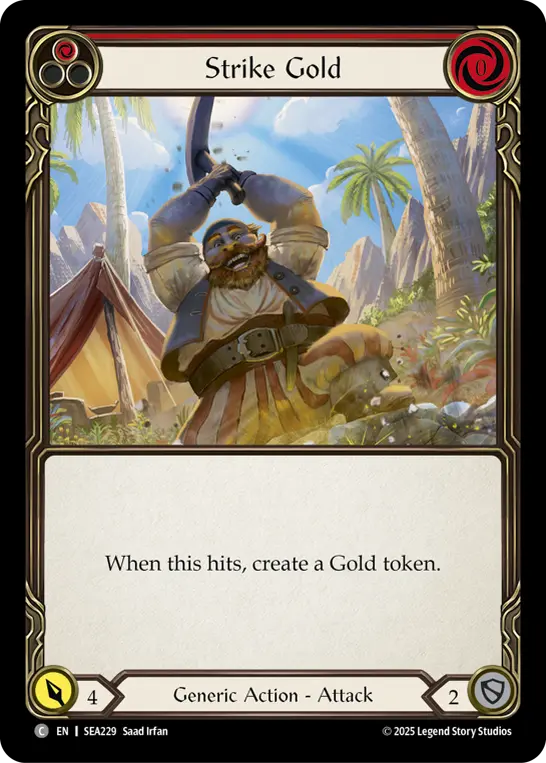 Strike Gold (Red) SEA229