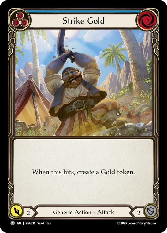 Strike Gold (Blue) SEA231