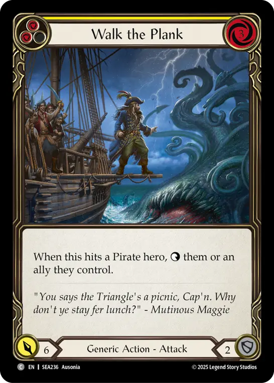 Walk the Plank (Yellow)
