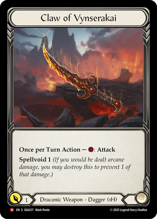 Claw of Vynserakai SEA257