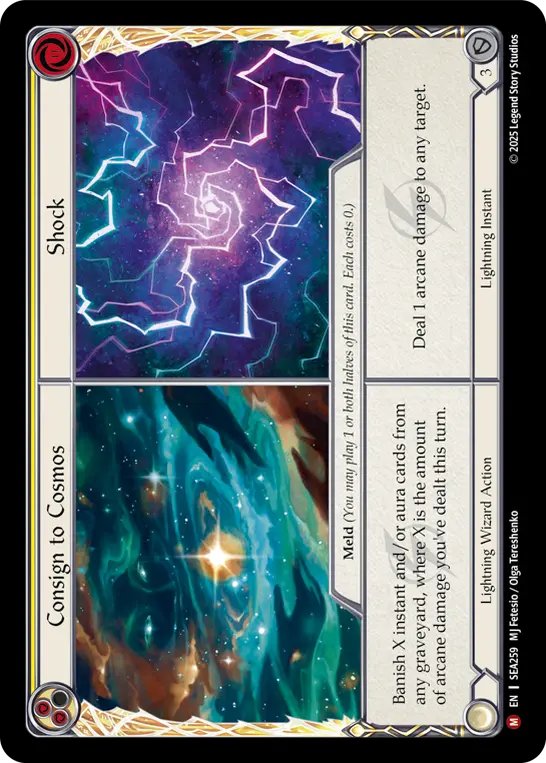 Consign to Cosmos // Shock (Yellow) SEA259