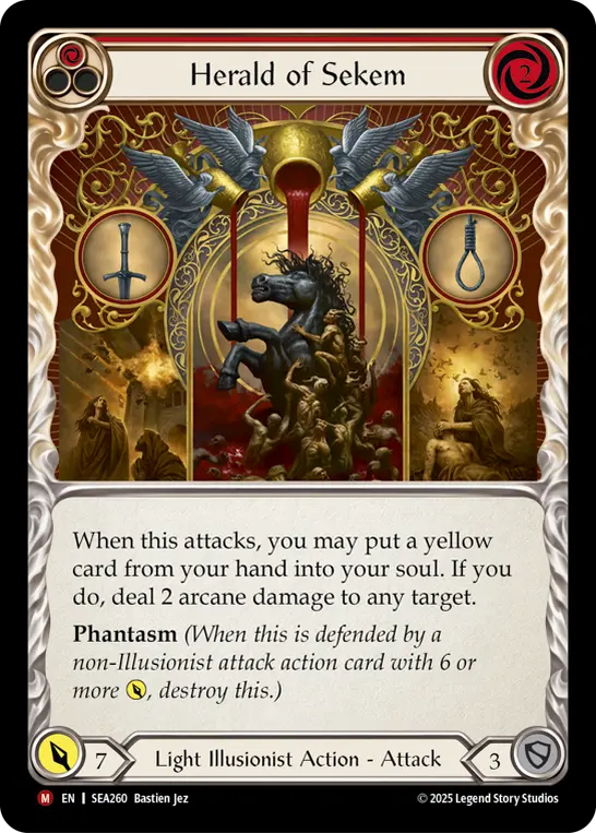 Herald of Sekem (Red) SEA260