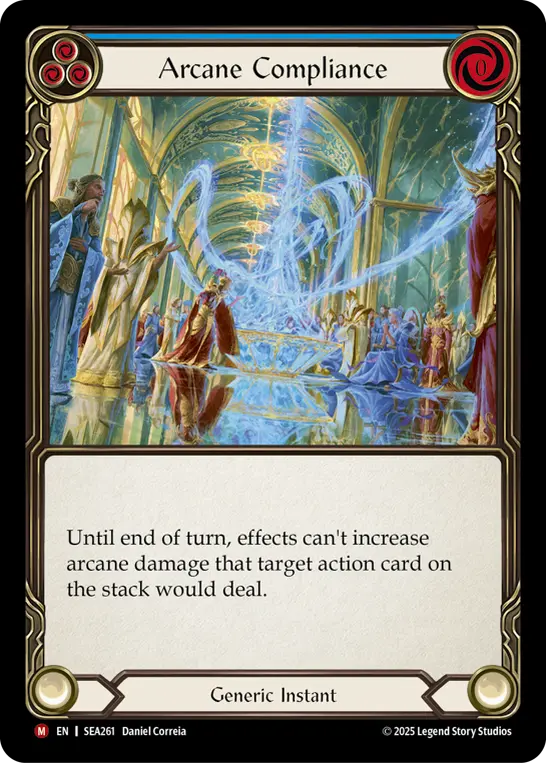 Arcane Compliance (Blue) SEA261