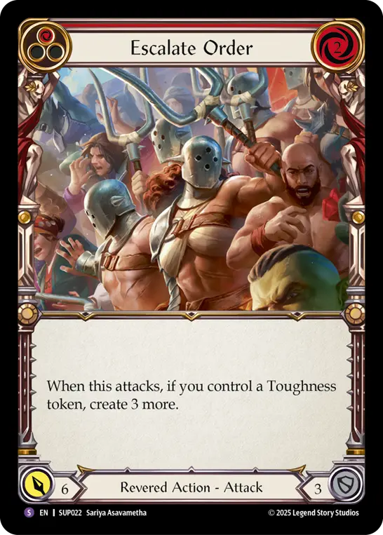 Escalate Order (Red)