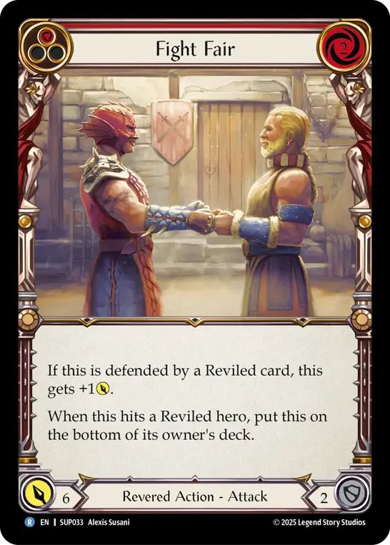 Fight Fair (Red)
