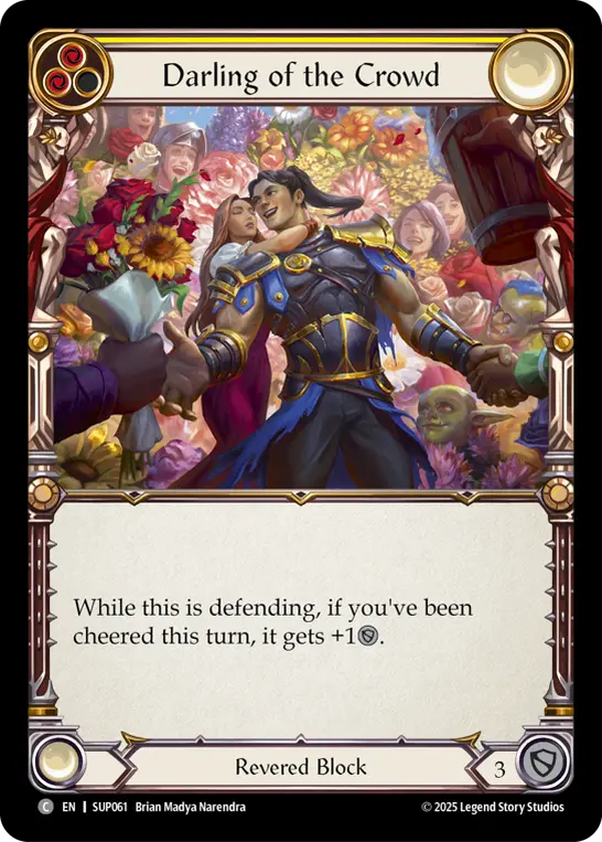 Darling of the Crowd (Yellow)