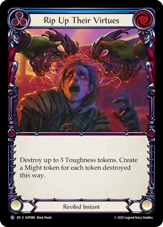 Rip Up Their Virtues (Blue) SUP088